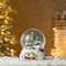 Glitzhome® 8" Lighted Musical Snowflakes Village Waterglobe